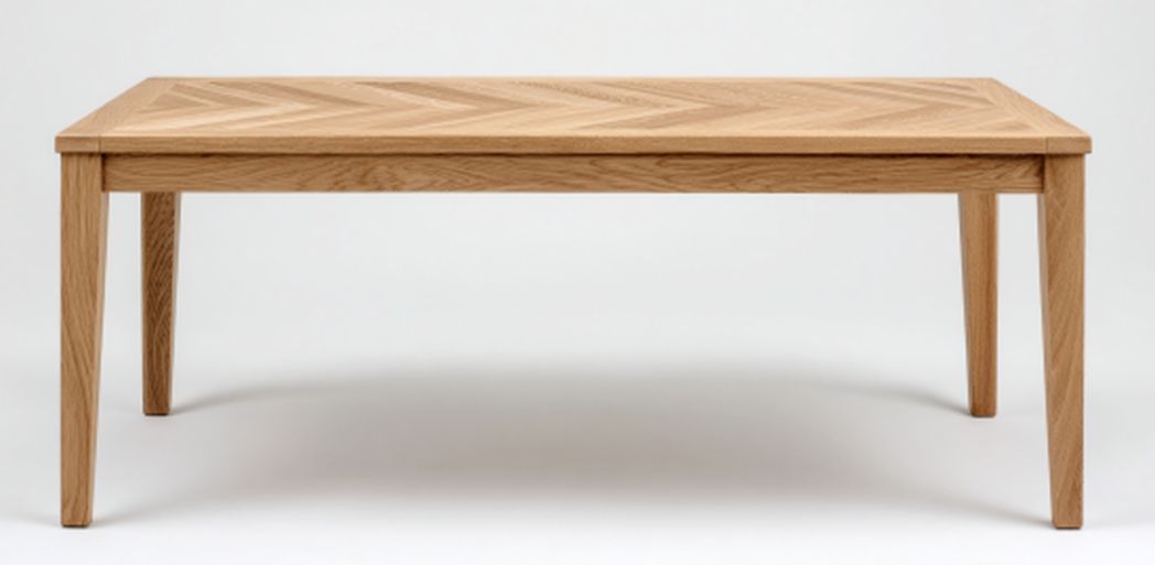 Esstisch aus Eichenholz für Esszimmergebrauch-120 x 60 x 45