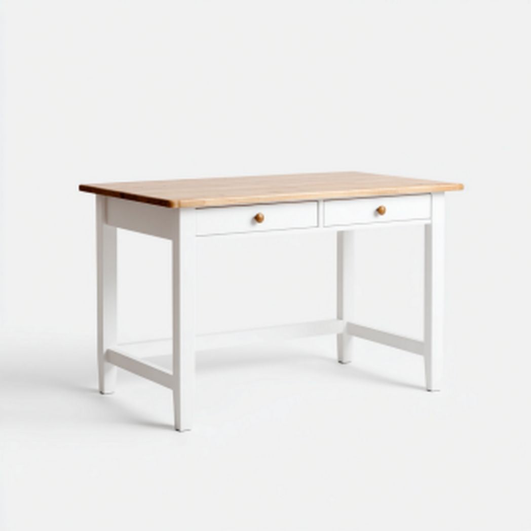 Esstisch mit Schubladen für den Wohnbereich aus Holz-120 x 60 x 75